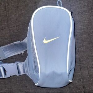 Nike Small Blue Sling Bag with Yellow Swoosh